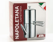 CALABRESE SOUTHLAKE | Ilsa Neapolitan Coffee Maker, Stainless Steel