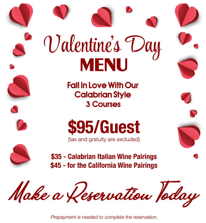 CALABRESE TX | Valentines Day