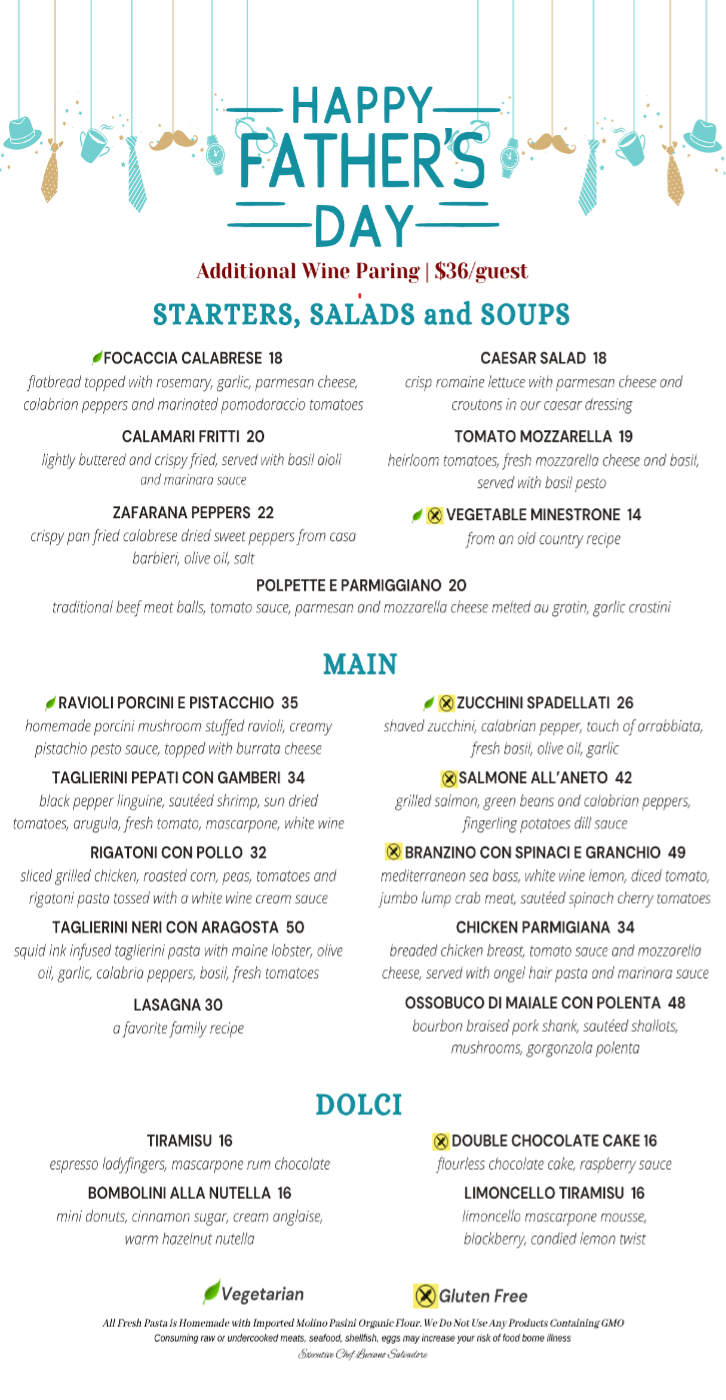 CALABRESE TX | Father's Day
